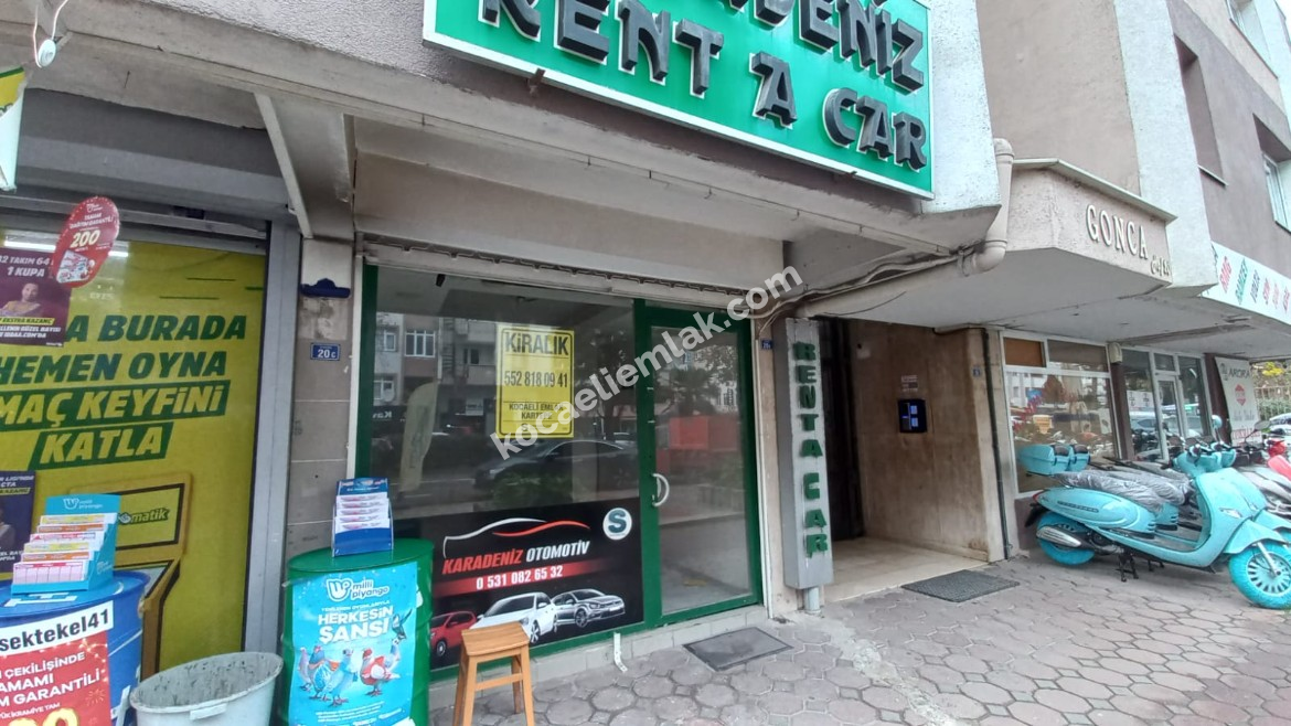 İzmit Kadıköy Mahallesi Kiralık İş Yeri Dükkan